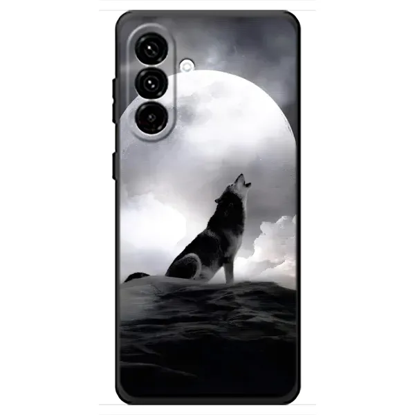 Чехол с рисунком «Волк и луна» для Samsung Galaxy A18 4G Чехол с рисунком «Волк и луна» для Samsung Galaxy A18 4G