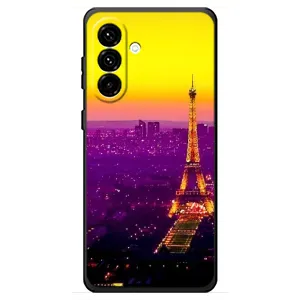 Чохол Ейфелева Вежа на Samsung Galaxy A18 4G (Яскрава башня)