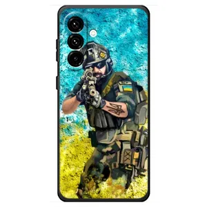 ЗСУ Чехлы (TPU) для Samsung Galaxy A18 4G (ЗСУ Воин)