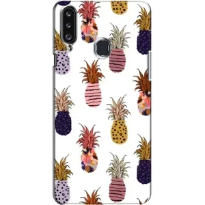 Чохол з зображенням смачної їжі для Samsung Galaxy A20s (A207) (Ананаси)