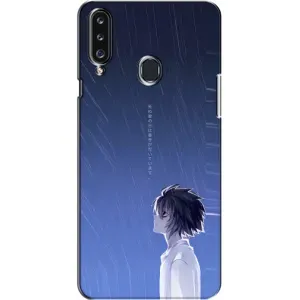 Чехол с персонажами АНИМЕ на Samsung Galaxy A20s (A207) (Anime L)