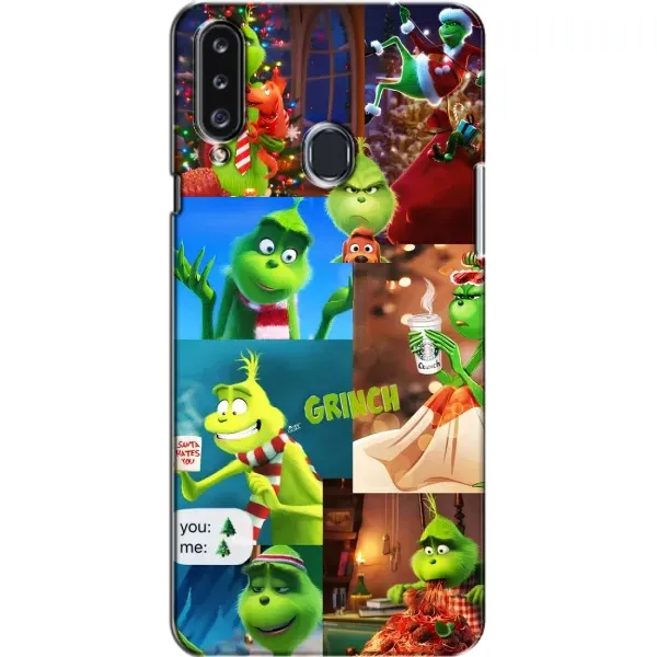 Чехол с рисунком «Арт Гринч» для Samsung Galaxy A20s (A207) Чехол с рисунком «Арт Гринч» для Samsung Galaxy A20s (A207)