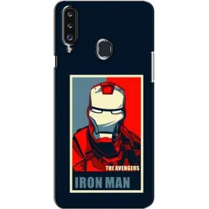 Чохол Супергерой Залізна Людина на Samsung Galaxy A20s (A207) (Art Iron man)