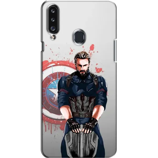 Чехол с рисунком «Арт капитан» для Samsung Galaxy A20s (A207) Чехол с рисунком «Арт капитан» для Samsung Galaxy A20s (A207)