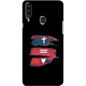 Чехлы для Samsung Galaxy A20s (A207) (Для Христиан) (Атрибутика)