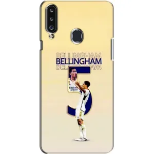 Чехлы с принтом для Samsung Galaxy A20s (A207) (Беллингем ,Реал 5)
