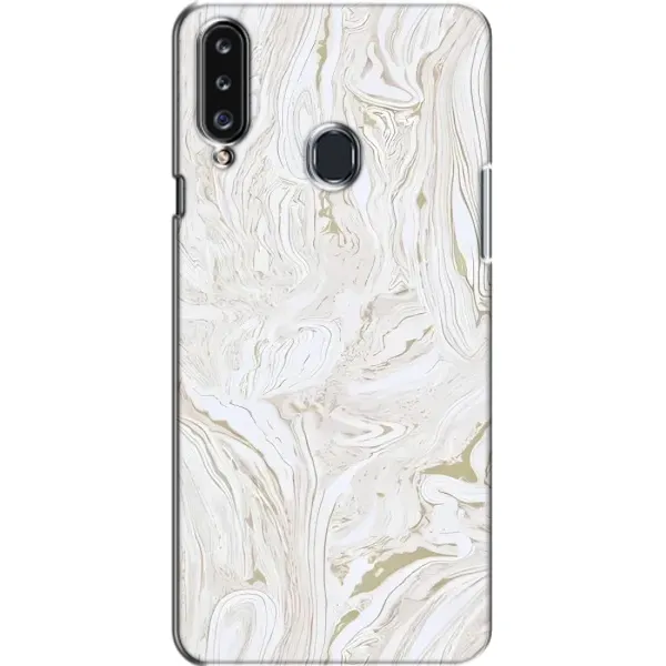 Чехол с рисунком «белый мрамор» для Samsung Galaxy A20s (A207) Чехол с рисунком «белый мрамор» для Samsung Galaxy A20s (A207)