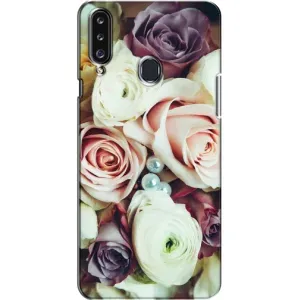 Чохли з принтом Троянд для Samsung Galaxy A20s (A207) (Букет Троянд)