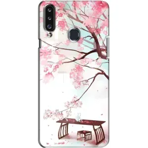 Чохол з картинкою Сакури на Samsung Galaxy A20s (A207) (Чайна церемонія)
