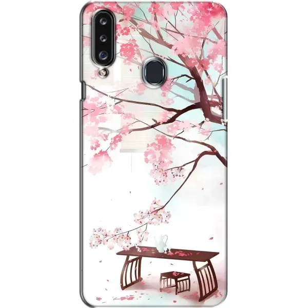 Чехол с рисунком «Чайная церемония» для Samsung Galaxy A20s (A207)