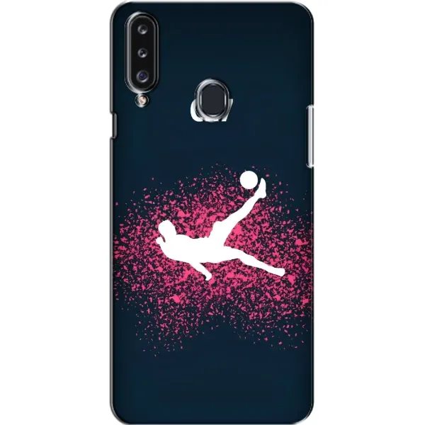 Чехол с рисунком «CR7 Удар» для Samsung Galaxy A20s (A207)