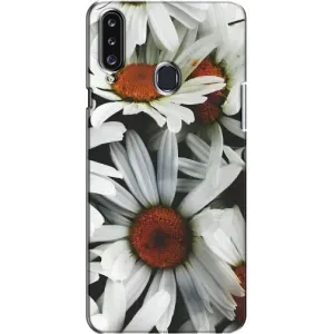 Чохол з ромашками на Samsung Galaxy A20s (A207) (Квіти Ромашки)