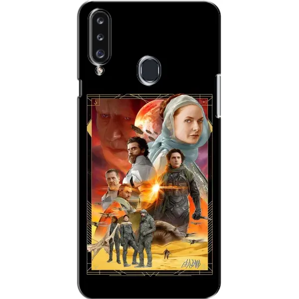 Чехол с рисунком «Д Ю Н А» для Samsung Galaxy A20s (A207)