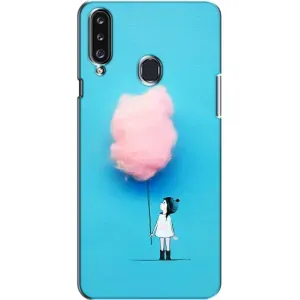 Девчачий Чехол для Samsung Galaxy A20s (A207) (Девочка с тучкой)