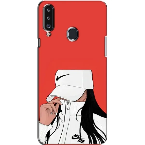 Чехол с рисунком «Девушка Nike» для Samsung Galaxy A20s (A207) Чехол с рисунком «Девушка Nike» для Samsung Galaxy A20s (A207)