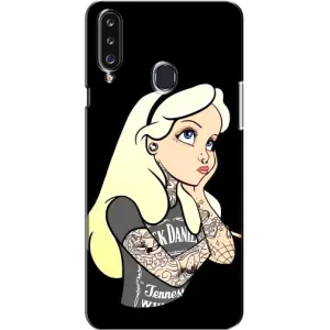 Чохол Стильні дівчата на Samsung Galaxy A20s (A207) (Дівчина образилася)