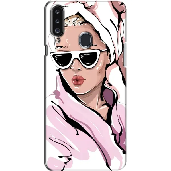 Чехол с рисунком «Девушка в халате» для Samsung Galaxy A20s (A207) Чехол с рисунком «Девушка в халате» для Samsung Galaxy A20s (A207)