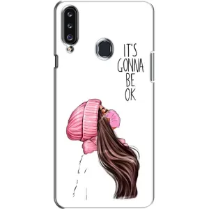 Чохол Стильні дівчата на Samsung Galaxy A20s (A207) (Дівчина в масці)