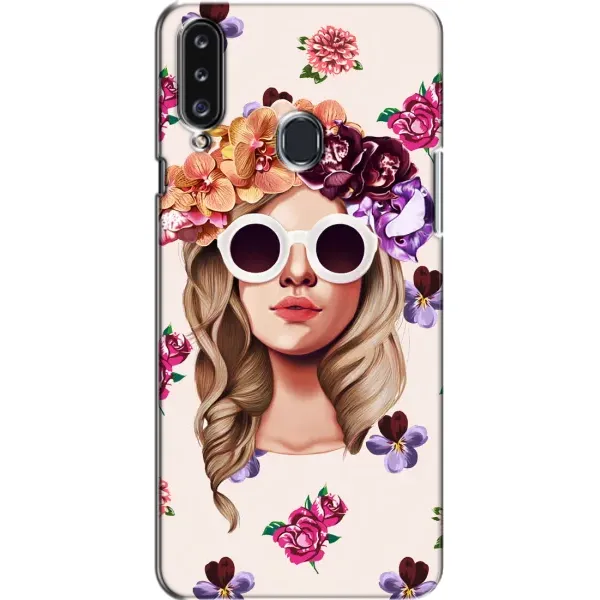 Чехол с рисунком «Девушка в очках» для Samsung Galaxy A20s (A207) Чехол с рисунком «Девушка в очках» для Samsung Galaxy A20s (A207)