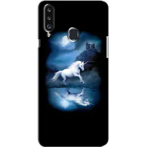 Чехол Unicorn на Samsung Galaxy A20s (A207) (Единорог)