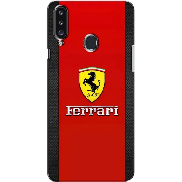 Чехол с рисунком «Ferrari Logo» для Samsung Galaxy A20s (A207) Чехол с рисунком «Ferrari Logo» для Samsung Galaxy A20s (A207)