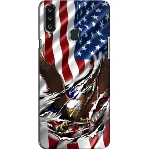 Чохол Прапор USA для Samsung Galaxy A20s (A207) (Прапор USA)