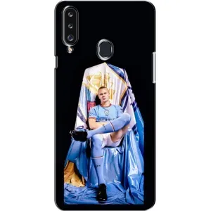 Чехлы с принтом для Samsung Galaxy A20s (A207) Футболист (футболист Холанн)