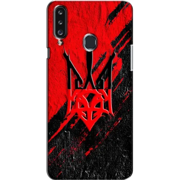 Чехол с рисунком «Герб Украины» для Samsung Galaxy A20s (A207)