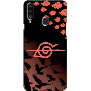Чехлы с картинкой Итачи Учиха на Samsung Galaxy A20s (A207) (Глаз Итачи)