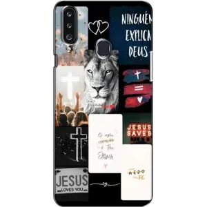Чехлы для Samsung Galaxy A20s (A207) (Для Христиан) (Христианский арт)