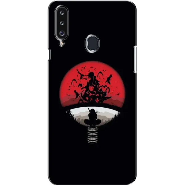 Чехол с рисунком «Итачи на черном» для Samsung Galaxy A20s (A207) Чехол с рисунком «Итачи на черном» для Samsung Galaxy A20s (A207)