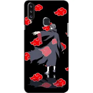 Чехлы с картинкой Итачи Учиха на Samsung Galaxy A20s (A207) (Итачи в плаще)