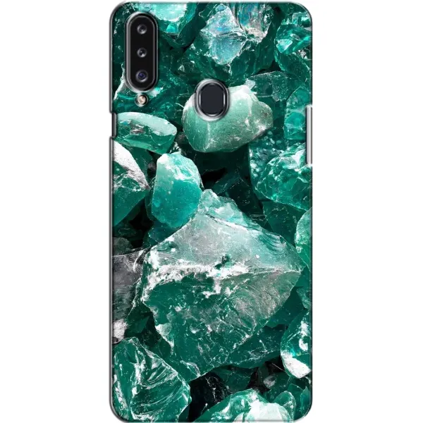 Чехол с рисунком «Изумруд» для Samsung Galaxy A20s (A207)