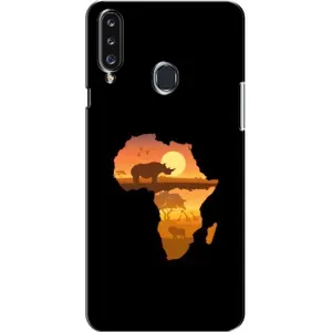 Летний Чехол на Samsung Galaxy A20s (A207) (Карта)