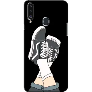 Чохол з Прикольним Принтом на Samsung Galaxy A20s (A207) (Кеди)