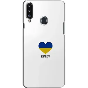 Чехлы силиконовые (Город Харьков) на Самсунг А20с (2017) (Kharkiv)