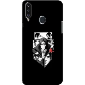Чехлы с картинкой Итачи Учиха на Samsung Galaxy A20s (A207) (Коллаж Итачи)