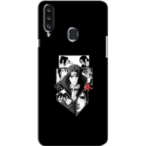 Чехол с рисунком «Коллаж Итачи» для Samsung Galaxy A20s (A207) Чехол с рисунком «Коллаж Итачи» для Samsung Galaxy A20s (A207)