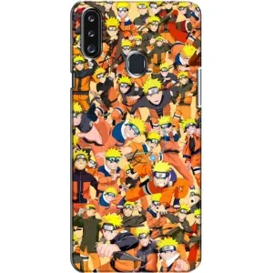 Чехлы с принтом Наруто на Samsung Galaxy A20s (A207) (Коллаж Наруто)
