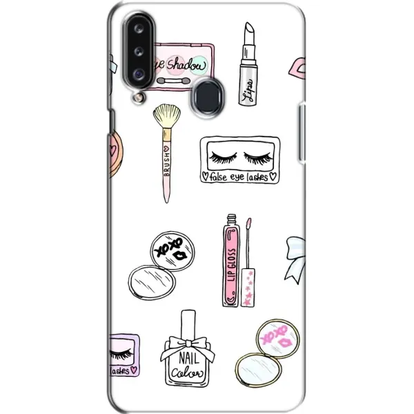 Чехол с рисунком «Косметика» для Samsung Galaxy A20s (A207) Чехол с рисунком «Косметика» для Samsung Galaxy A20s (A207)