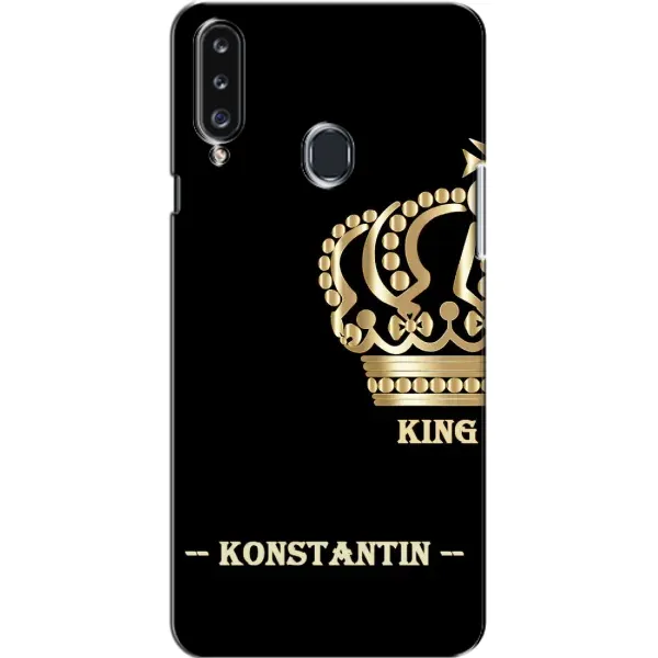 Чехол с рисунком «KOSTYA» для Samsung Galaxy A20s (A207)