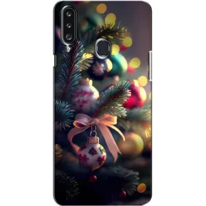 Чехлы на Новый Год Samsung Galaxy A20s (A207) (Красивая елочка)