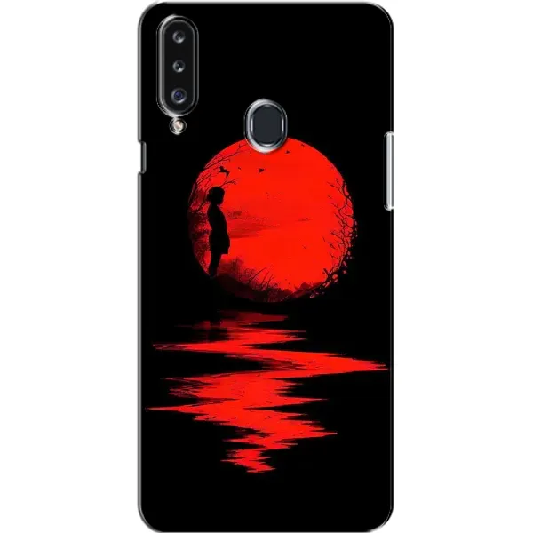 Чехол с рисунком «Красный Закат» для Samsung Galaxy A20s (A207) Чехол с рисунком «Красный Закат» для Samsung Galaxy A20s (A207)