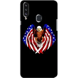 Чохол Прапор USA для Samsung Galaxy A20s (A207) (Крила США)