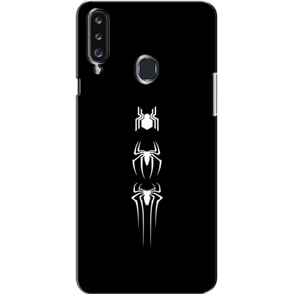 Чехол с рисунком «Лого паука» для Samsung Galaxy A20s (A207)