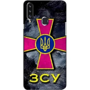 ЗСУ Чехлы (TPU) для Samsung Galaxy A20s (A207) (Лого ЗСУ)