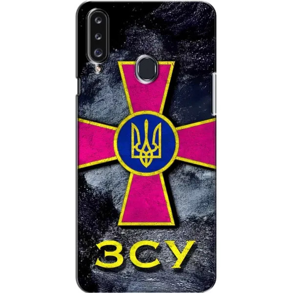 Чехол с рисунком «Лого ЗСУ» для Samsung Galaxy A20s (A207) Чехол с рисунком «Лого ЗСУ» для Samsung Galaxy A20s (A207)