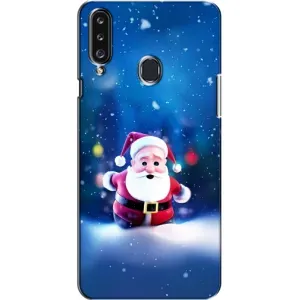 Чехлы на Новый Год Samsung Galaxy A20s (A207) (Маленький Дед Мороз)