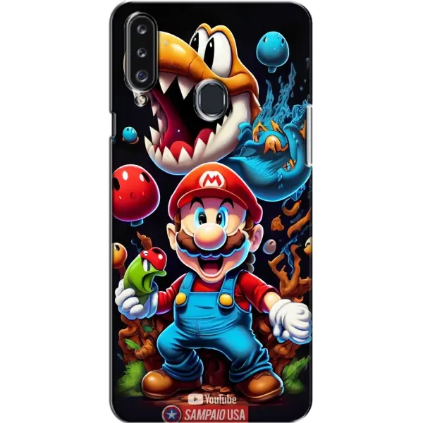 Чехол с рисунком «Марио» для Samsung Galaxy A20s (A207) Чехол с рисунком «Марио» для Samsung Galaxy A20s (A207)