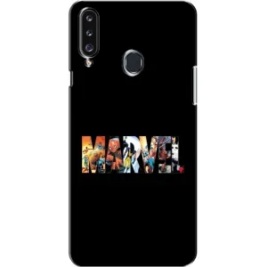 Силіконовий Чохол для Samsung Galaxy A20s (A207) (MARVEL)